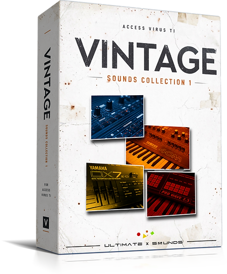 Vintage X Sounds Vol.1 Virus TI & Viper Presets | ULTIMATE X SOUNDS